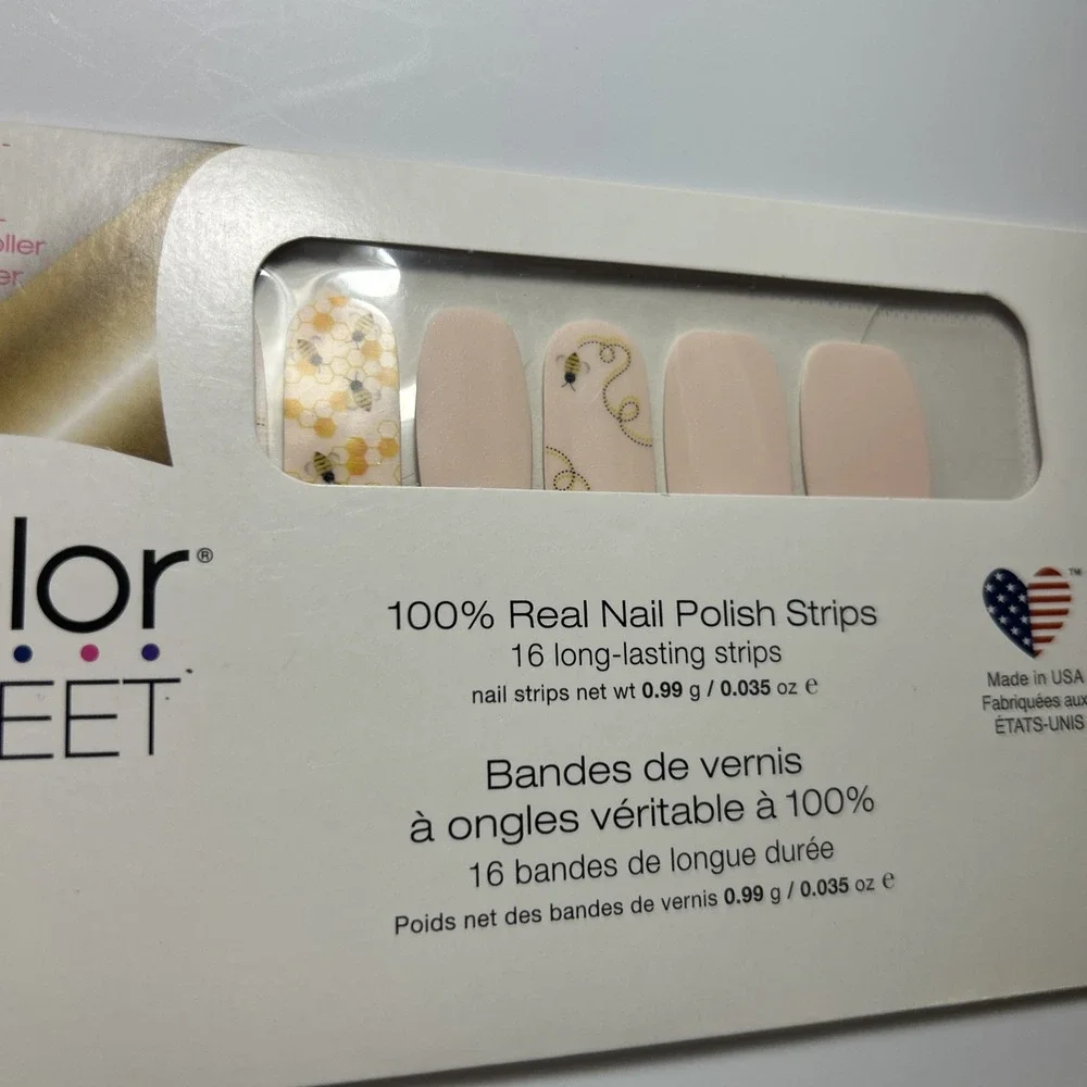 Color Street Nail Polish Strips Bee You Rare HTF